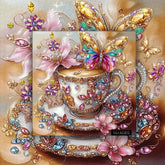 Elegante Kaffeetasse Jigsaw Puzzle 1000 Stücke